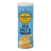 The Good Crisp Company Potato Crisps, Gluten Free, Sea Salt & Vinegar, 5.6 Ounce