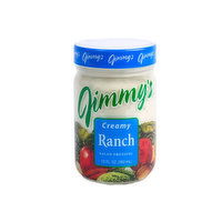 Jimmy's Creamy Ranch Salad Dressing, 12 Fluid ounce