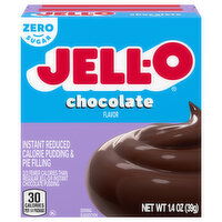 Jell-O Zero Sugar Chocolate Flavor Instant Pudding & Pie Filling, 1.4 Ounce