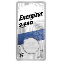 Energizer Battery, Lithium, 2430, 1 Each