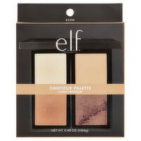 e.l.f. Contour Palette, Sculpt & Shade, Light/Medium, 0.48 Ounce
