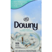 Downy Cool Cotton Dryer Sheets, 105 Each