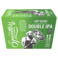 Squatters Hop Rising Beer, Double IPA, 12 Pack, 12 Each