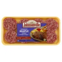 Johnsonville Breakfast Sausage, Vermont Maple Syrup, 12 Ounce