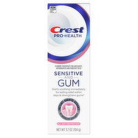 Crest Gum & Sensitivity Pro-Health Gum, Sensitivity Toothpaste, 3.7 oz, 3.7 Ounce