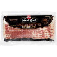 Hormel Black Label Classic Country Style Thick Cut Bacon, 12 Ounce