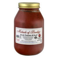 Michaels of Brooklyn Tomato & Basil, Fresh, 32 Ounce