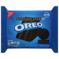 Oreo Chocolate Sandwich Cookies, Blackout Cake Flavor Creme, 12.2 Ounce