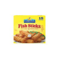 Gorton's Fish Sticks, Breaded, 18 Each