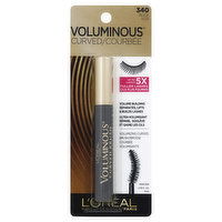 L'Oreal Voluminous Original Mascara, Curved Brush, Black 340, 0.28 Ounce