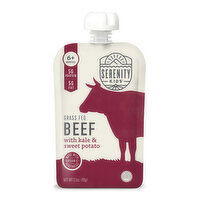 Serenity Kids Grass Fed Beef with Organic Kale & Sweet Potato, 3.5 Ounce
