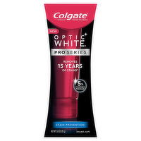 Colgate Optic White Toothpaste, Pro Series, Stain Prevention, 3 Ounce