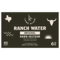 Ranch Water Hard Seltzer, Original, 6 Pack, 6 Each