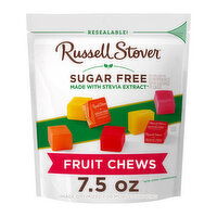 Russell Stover sugar free Sugar Free Fruit Chews, 7.5 oz. bag (≈ 35 pieces), 7.5 Ounce