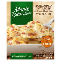 Marie Callender's Scalloped Potatoes, Creamy Cheese Sauce With Ham, Frozen Meal, 27 Ounce