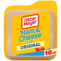 Oscar Mayer Ham & Cheese Meat Loaf with Real Kraft Cheese, 16 Ounce