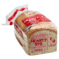Lewis Bread, Hearty Rye, 1/2 Loaf, 12 Ounce