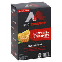 MiO Energy Drink Mix, Wicked Citrus, 10 Each