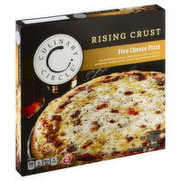 Culinary Circle Pizza, Rising Crust, Five Cheese, 29 Ounce