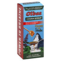 Olbas Cough Syrup, Honey & Herbs, 4 Ounce