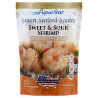 Aqua Star Smart Seafood Sautes Shrimp, Sweet & Sour, 1 Pound