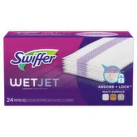 Swiffer WetJet Swiffer WetJet Multi-Surface Floor Cleaner Pad Refill, 24 count, 24 Each