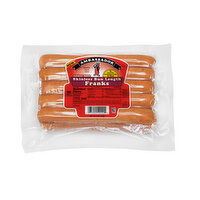 Ambassador Franks, Bun Length, Skinless, 15 Ounce