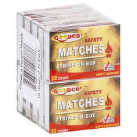 GoodCo Matches, Safety, 10 Each