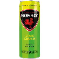 Monaco Cocktail, Tequila Lime Rush, 355 Millilitre