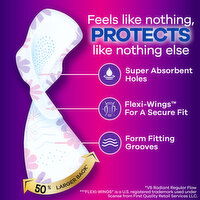 Always Radiant Radiant Overnight Pads, Size 5, 18 Each