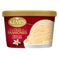 Kemps Old Fashioned Vanilla Custard Ice Cream, 1.5 Quart