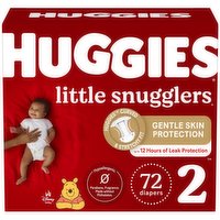 Huggies Little Snugglers Diapers, Disney Baby, 2 (12-18 lb), 72 Each