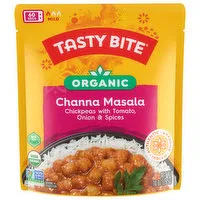 Tasty Bite Channa Masala, Organic, Indian, Mild, 10 Ounce