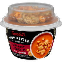 Campbell's® Slow Kettle® Creamy Tomato Soup with Parmesan Crisps and Tomato Basil Style Croutons, 7.44 Ounce