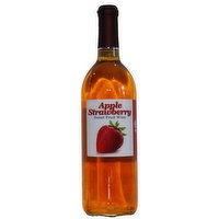 Hawk's Mill Apple Strawberry, Sweet Fruit Wine, 750 Millilitre