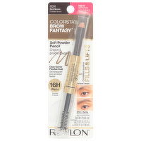 Revlon Soft Powder Pencil, Dark Brown 004, 1 Each