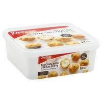 Delizza Puffs, Belgian Cream, Mini, 30 Each