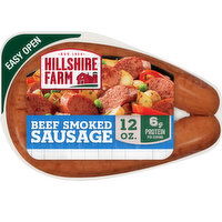 Hillshire Farm Beef Smoked Sausage, 12 Ounce