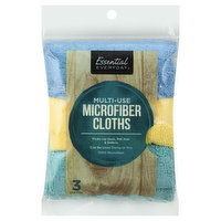 Essential Everyday Microfiber Cloths, Multi-Use, 3 Pack, 3 Each