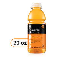 vitaminwater Essential Electrolyte Enhanced Water W/ Vitamins, Orange-Orange Drink, 20 Fluid ounce