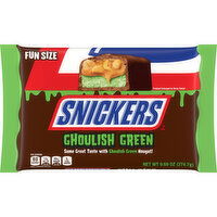 Snickers SNICKERS Ghoulish Green Milk Chocolate Halloween Candy Bars, 9.69 Oz Bag, 9.69 Ounce