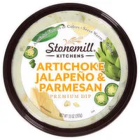 Stonemill Kitchens Artichoke Jalapeno & Parmesan Premium Dip, 10 Ounce