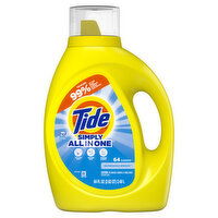 Tide Tide Simply All-In-One Liquid Laundry Detergent, Refreshing Breeze, 84 fl oz, 84 Fluid ounce