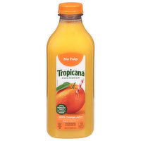 Tropicana 100% Orange Juice, No Pulp, 46 Fluid ounce