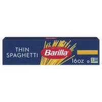 Barilla Thin Spaghetti Pasta, 16 Ounce