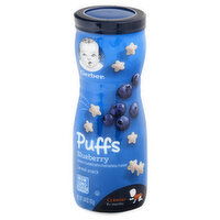 Gerber Snacks for Baby Puffs, Blueberry, Crawler, 8+ Months, 1.48 Ounce