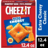 Cheez-It Cheese Crackers, Extra Cheesy, 12.4 Ounce