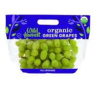 Wild Harvest Green Grapes, Organic, 2.5 Pound