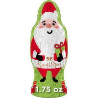 Russell Stover Christmas Milk Chocolate Hollow Foil Santa, 1.75 Ounce