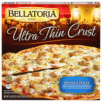 Bellatoria Ultra Thin Crust Sausage Italia Pizza, 16.32 Ounce